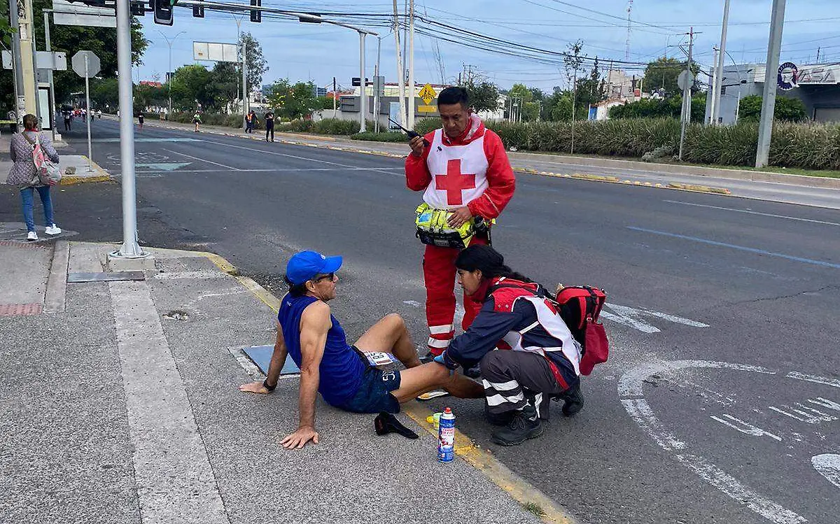 corredor lesionado